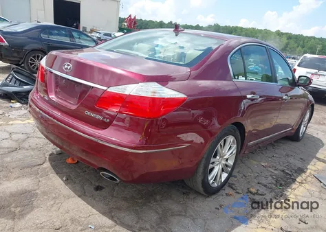 2010 Hyundai Genesis 4.6 из США, поврежденный, VIN KMHGC4DF4AU084163